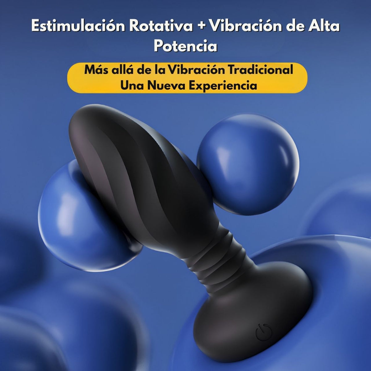 Plug Anal Vibrador con App y Giro