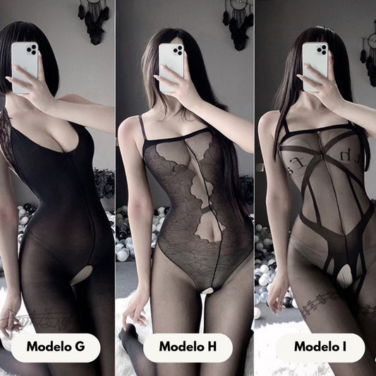 Bodysuit Sensual de Red Expandible - Modelos G, H, I