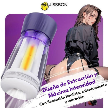 Masturbador con Calefacción y Vibración