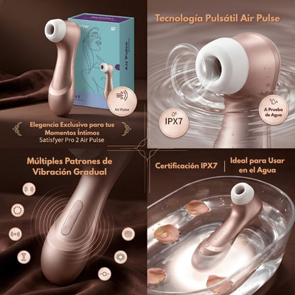 Satisfyer Pro 2+ Succionador y Vibrador