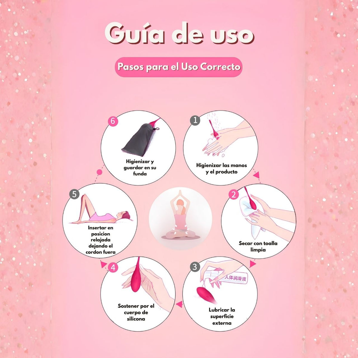 Vibrador Inalámbrico Punto G con App