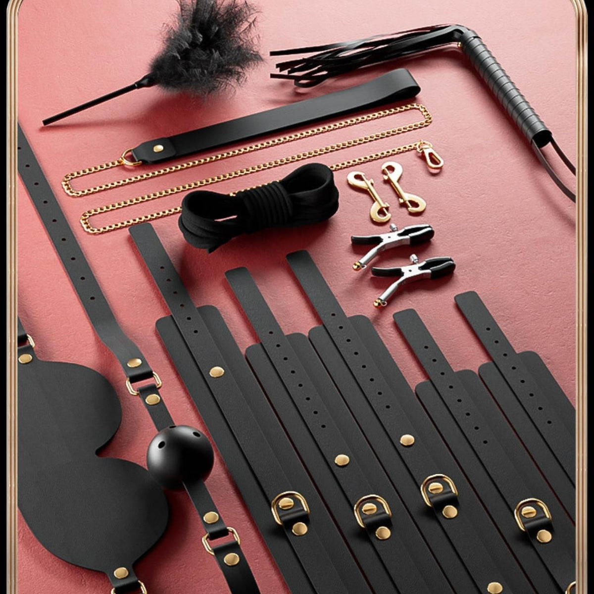 Kit Bondage BDSM Completo (11 Piezas)